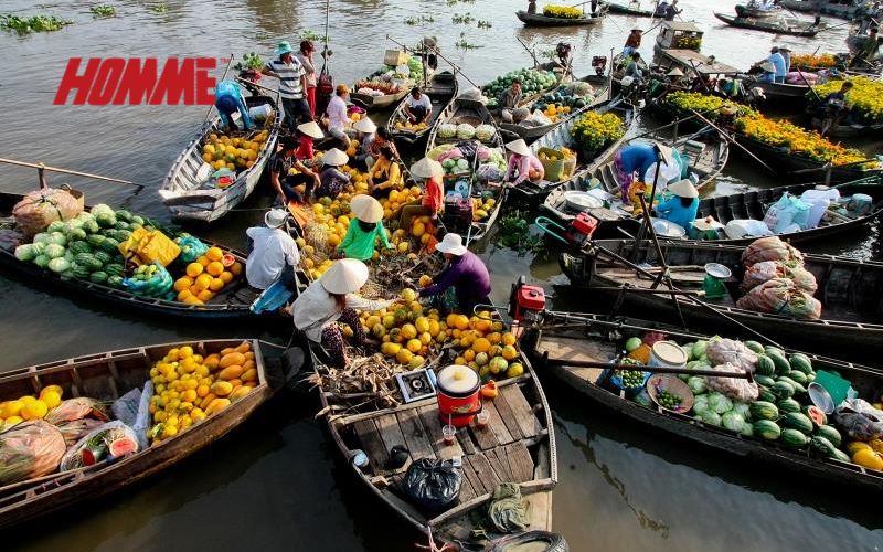 호치민 수상시장